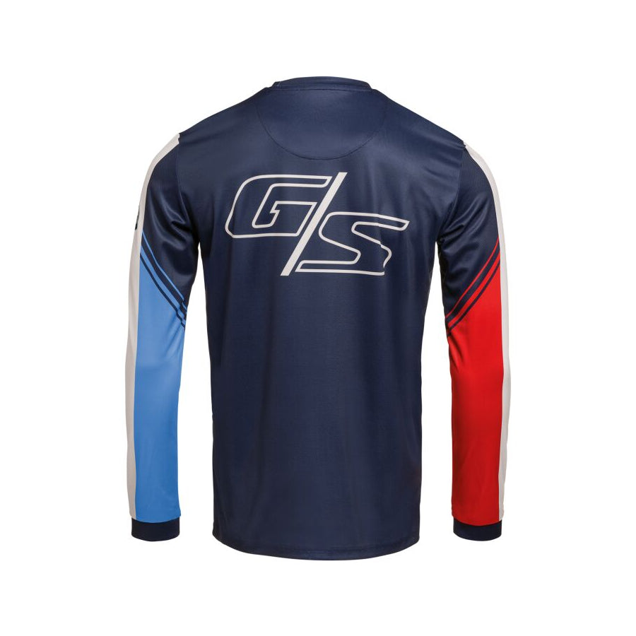 BMW Longsleeve Rallye Blauw - BMW Motorrad Webshop