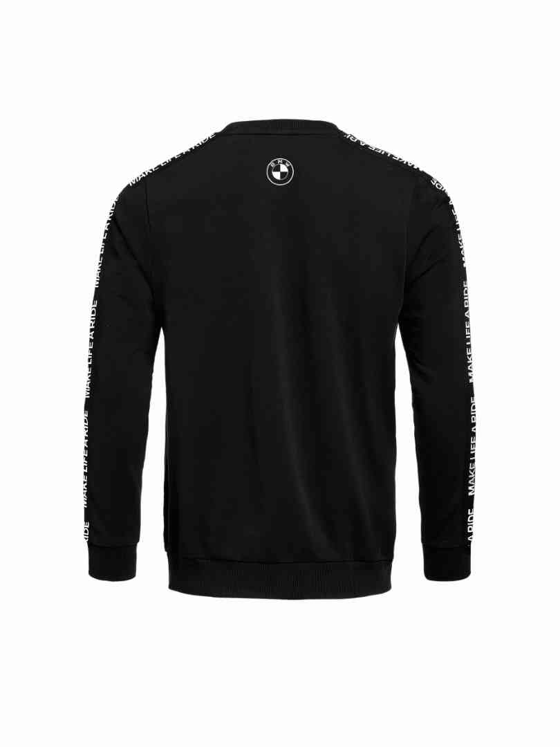 BMW Sweatshirt Make Life A Ride Zwart - BMW Motorrad Webshop