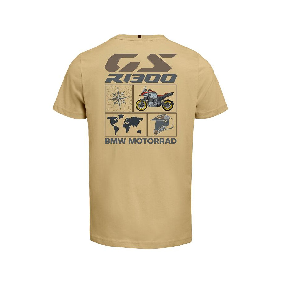 BMW T-shirt R 1300 GSA Zand - BMW Motorrad Webshop