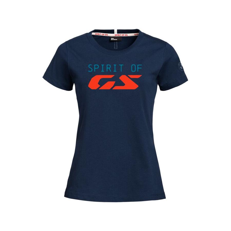 BMW T-shirt Spirit of GS Blauw Dames - BMW Motorrad Webshop