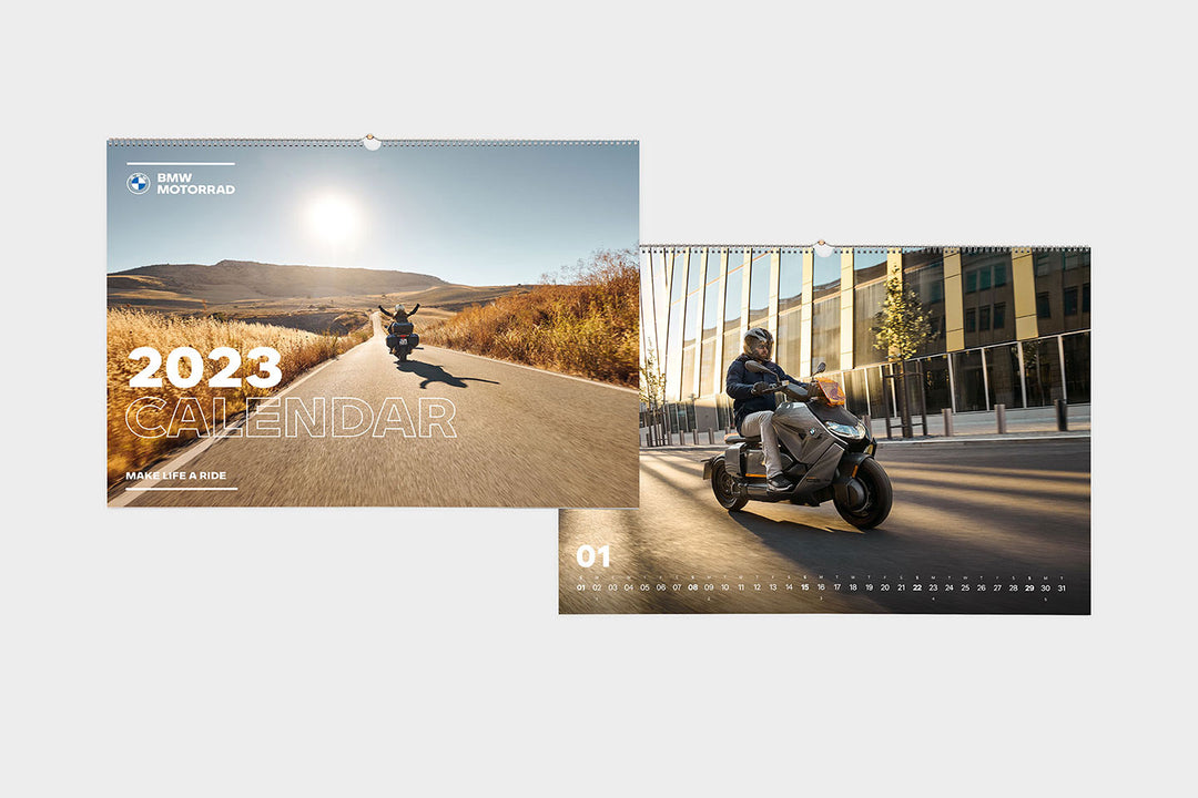 BMW Motorrad Kalender 2023 - BMW Motorrad Webshop