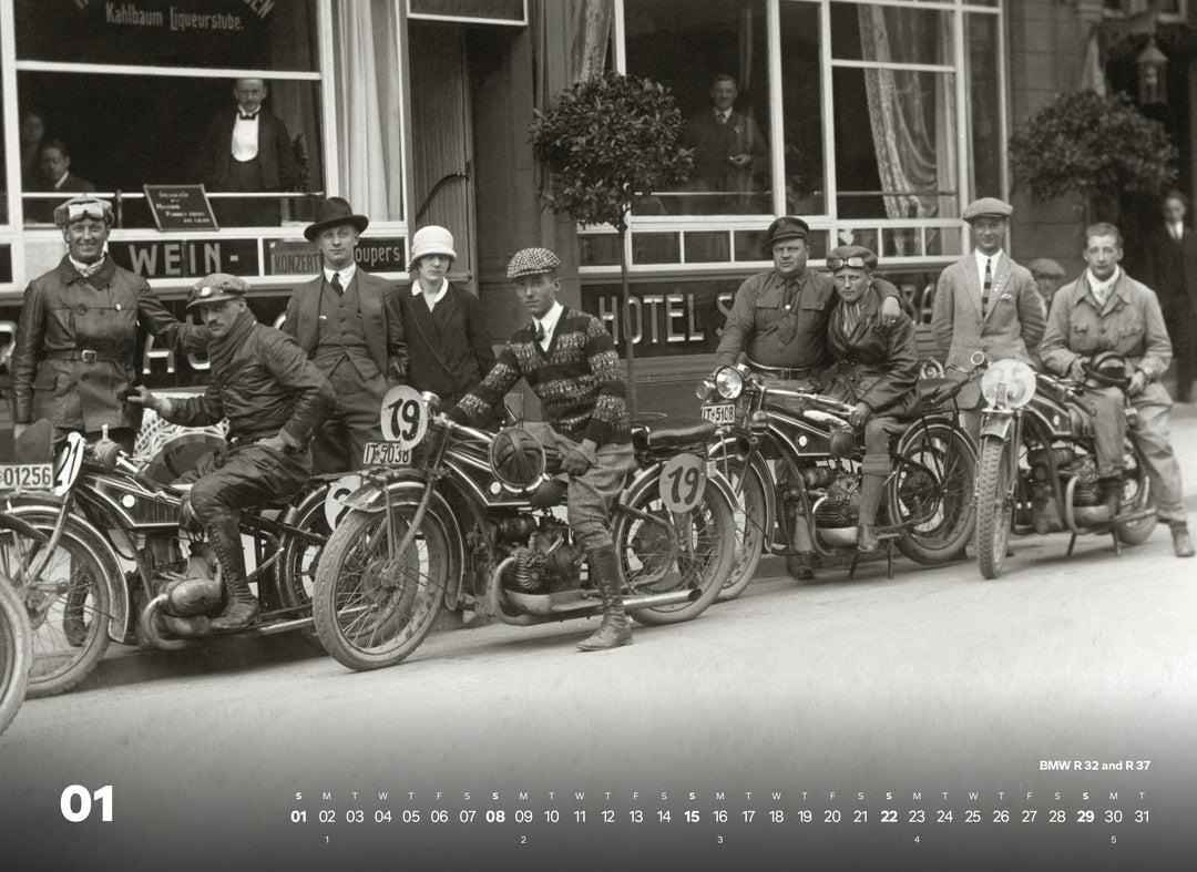 BMW Motorrad Kalender 100 jaar - BMW Motorrad Webshop