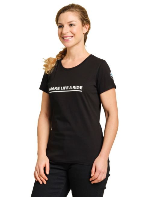 BMW T-shirt Make Life A Ride dames - BMW Motorrad Webshop