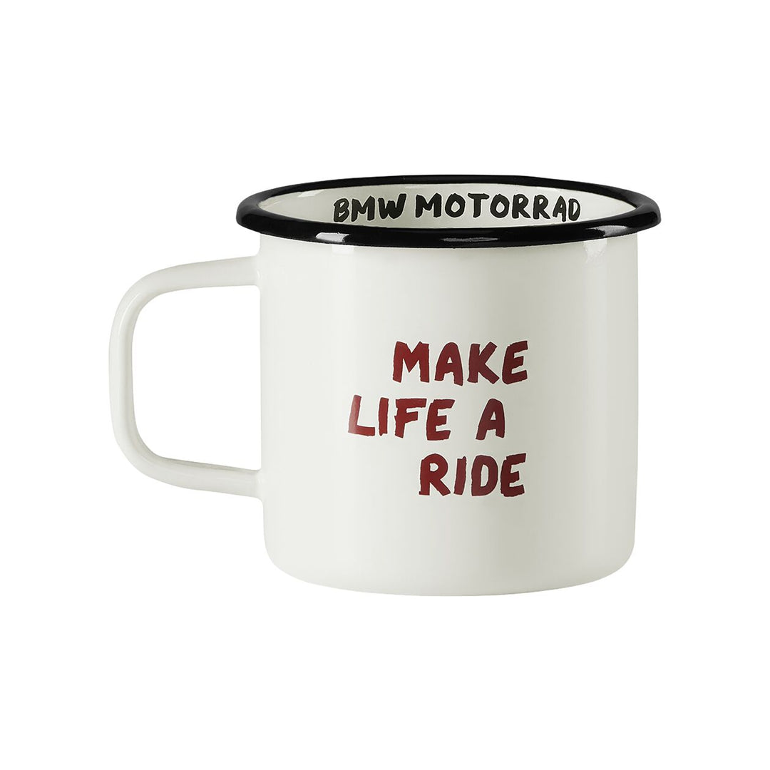 Enamel cup Make Life A Ride - BMW Motorrad Webshop