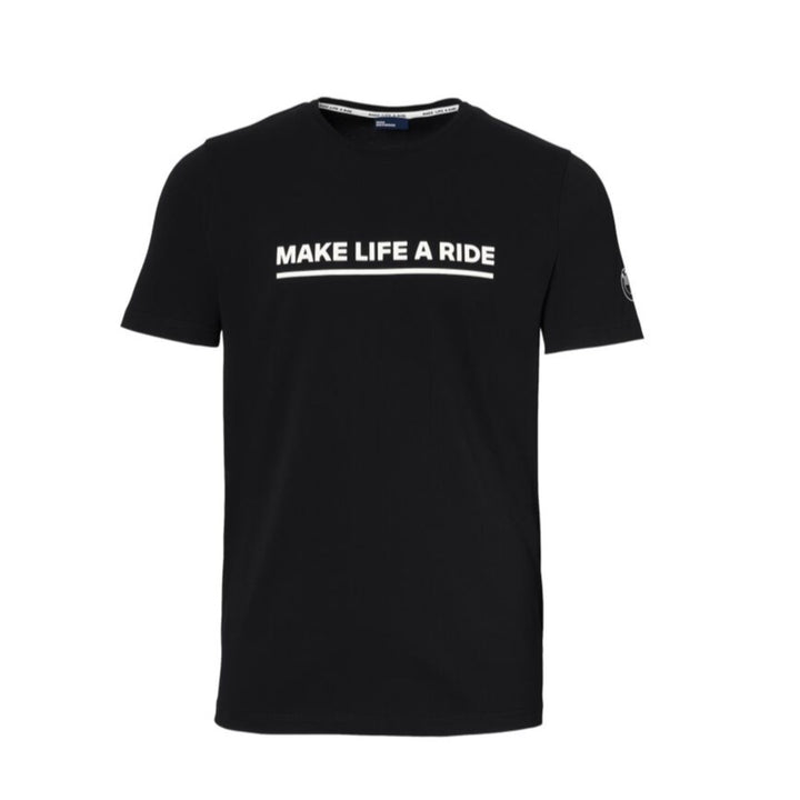 BMW T-shirt Make Life A Ride zwart - BMW Motorrad Webshop